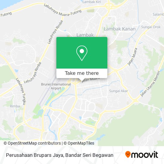 Peta Perusahaan Brupars Jaya