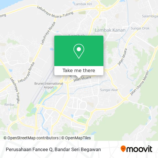 Perusahaan Fancee Q map