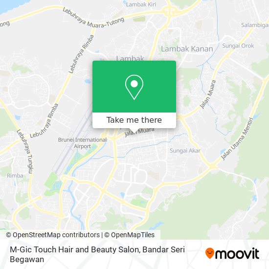 M-Gic Touch Hair and Beauty Salon map
