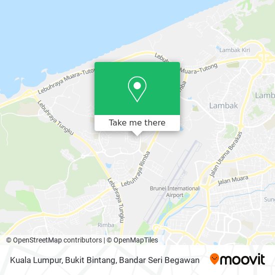Kuala Lumpur, Bukit Bintang map