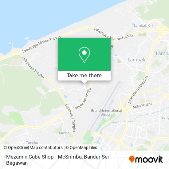 Mezamin Cube Shop - McSrimba map