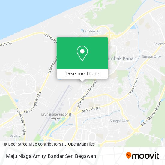 Maju Niaga Amity map