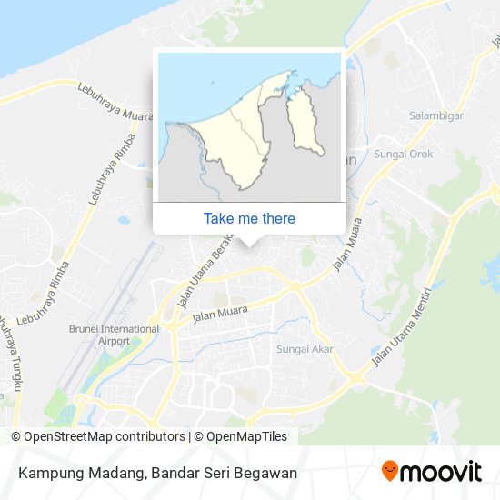 Peta Kampung Madang