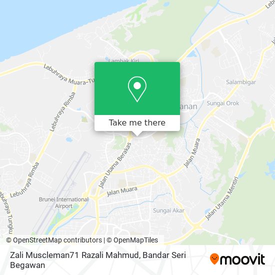 Zali Muscleman71 Razali Mahmud map