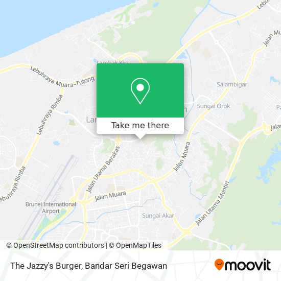 The Jazzy's Burger map