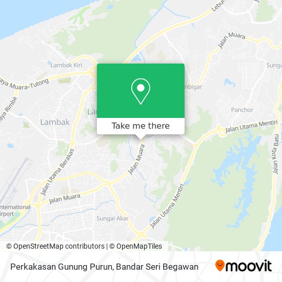 Perkakasan Gunung Purun map