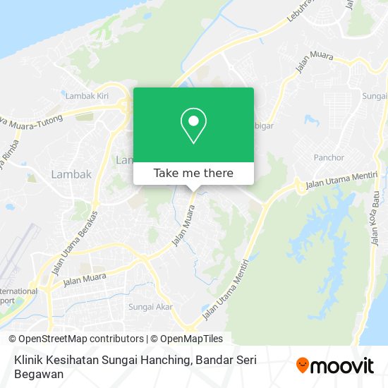 Klinik Kesihatan Sungai Hanching map