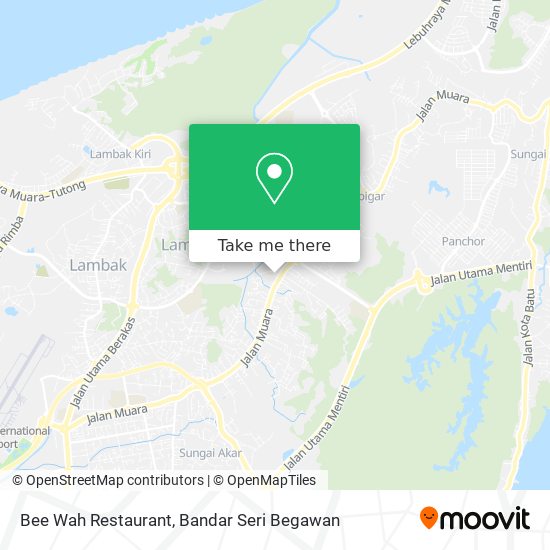 Bee Wah Restaurant map
