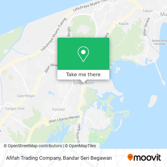 Afifah Trading Company map
