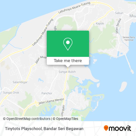 Tinytots Playschool map