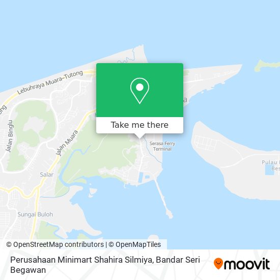 Peta Perusahaan Minimart Shahira Silmiya