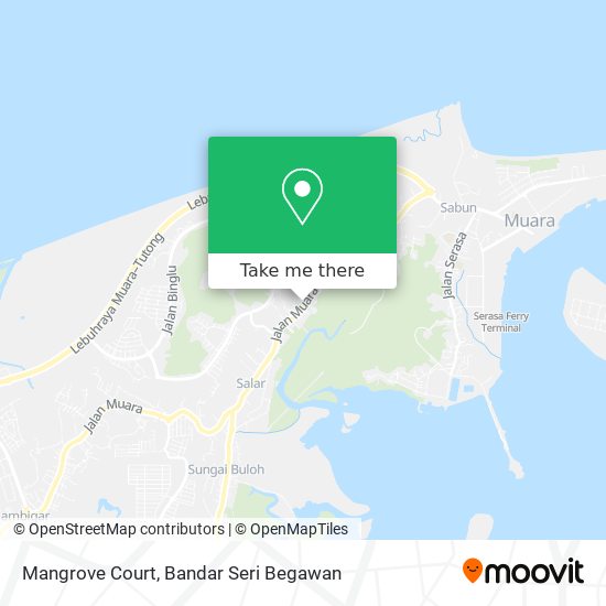 Mangrove Court map