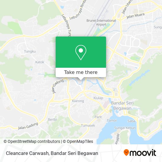 Cleancare Carwash map