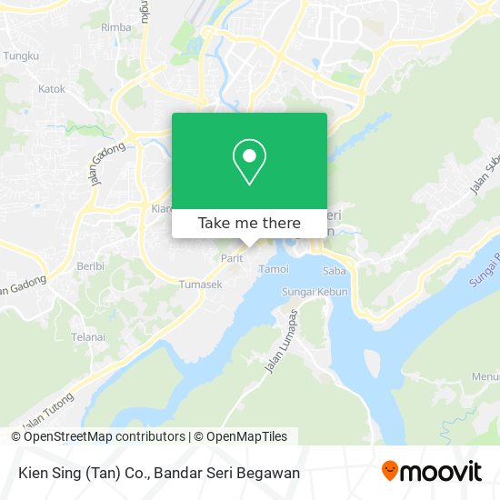 Kien Sing (Tan) Co. map