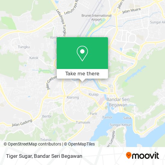 Peta Tiger Sugar