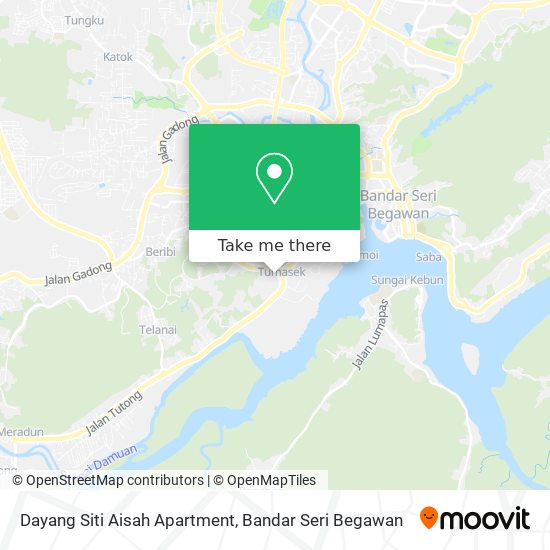 Dayang Siti Aisah Apartment map