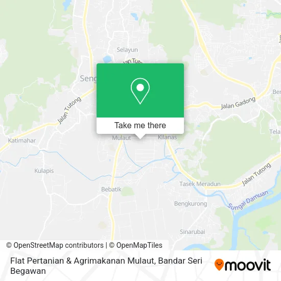 Flat Pertanian & Agrimakanan Mulaut map