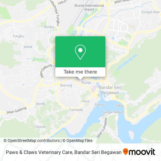 Paws & Claws Veterinary Care map