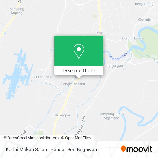 Kadai Makan Salam map