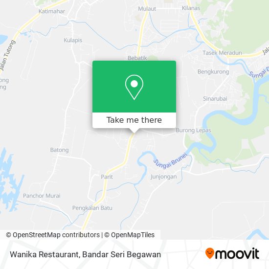 Wanika Restaurant map