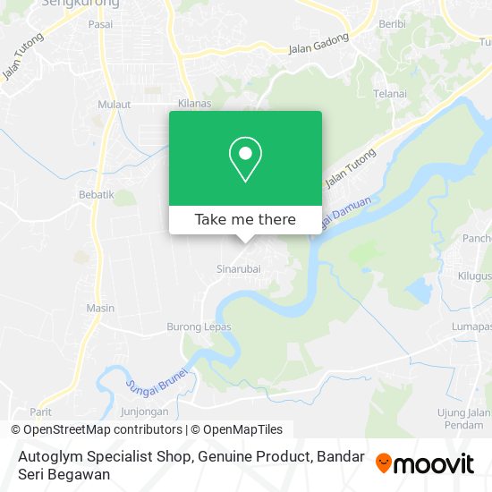 Autoglym Specialist Shop, Genuine Product map
