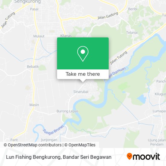 Lun Fishing Bengkurong map