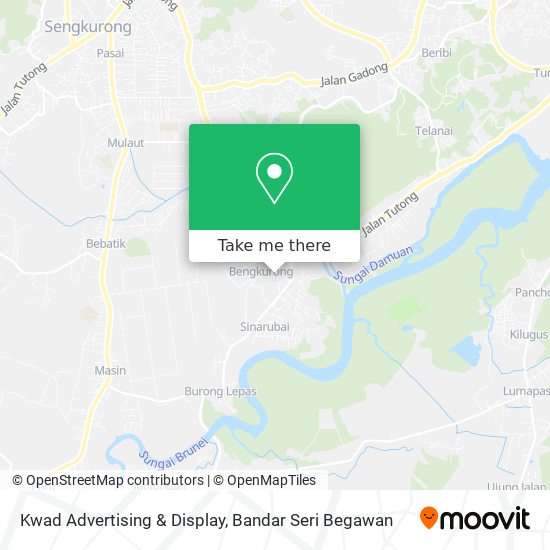 Kwad Advertising & Display map