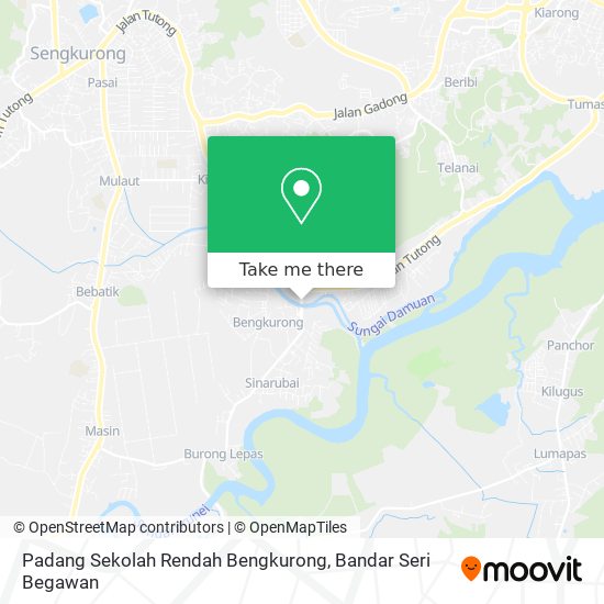 Peta Padang Sekolah Rendah Bengkurong