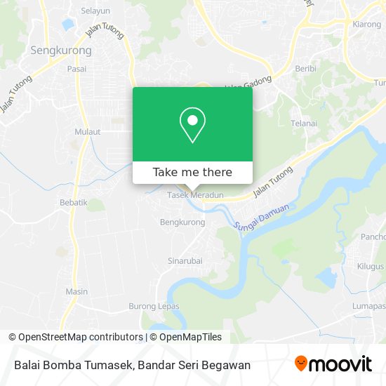 Balai Bomba Tumasek map