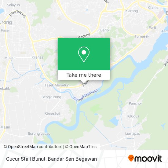 Cucur Stall Bunut map