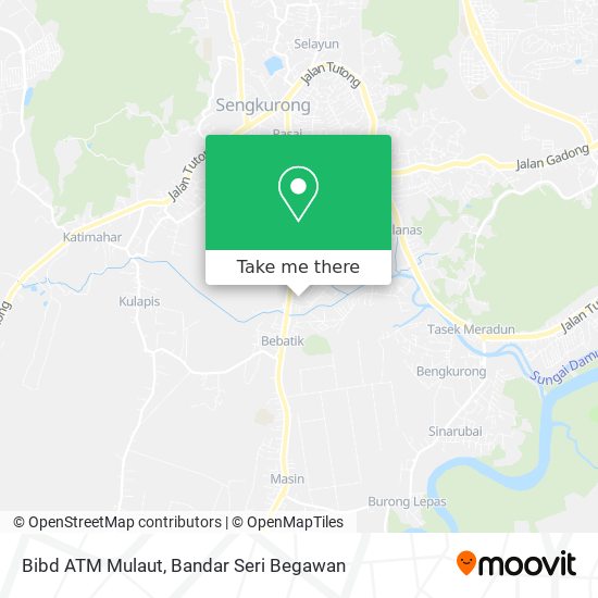 Bibd ATM Mulaut map