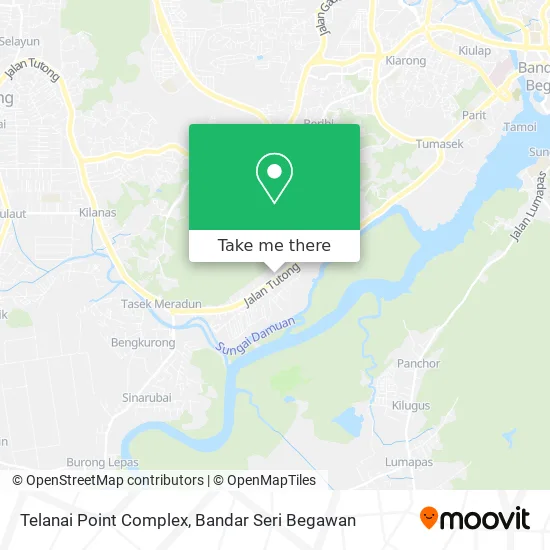 Telanai Point Complex map
