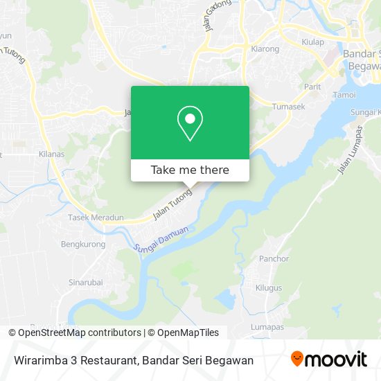 Wirarimba 3 Restaurant map