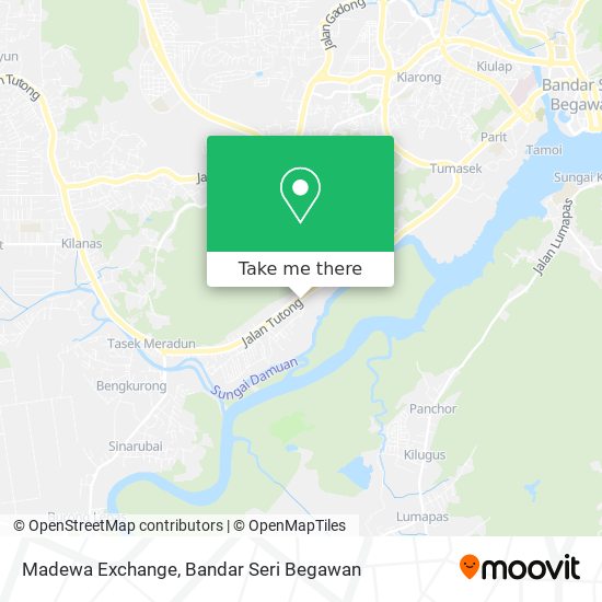 Madewa Exchange map