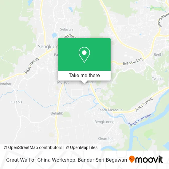 Great Wall of China Workshop map