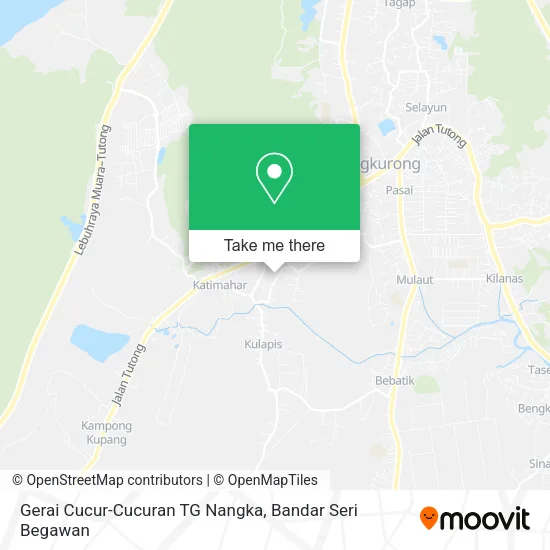 Gerai Cucur-Cucuran TG Nangka map