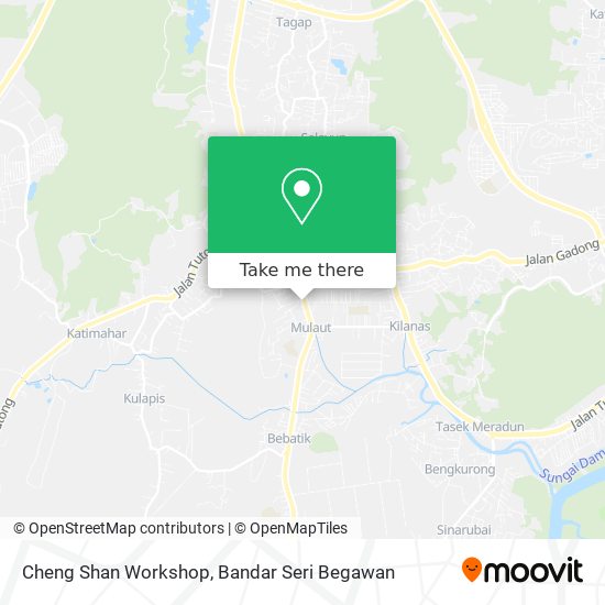 Cheng Shan Workshop map