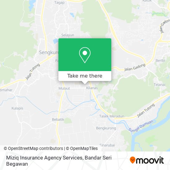 Miziq Insurance Agency Services map