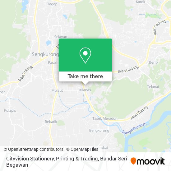 Cityvision Stationery, Printing & Trading map