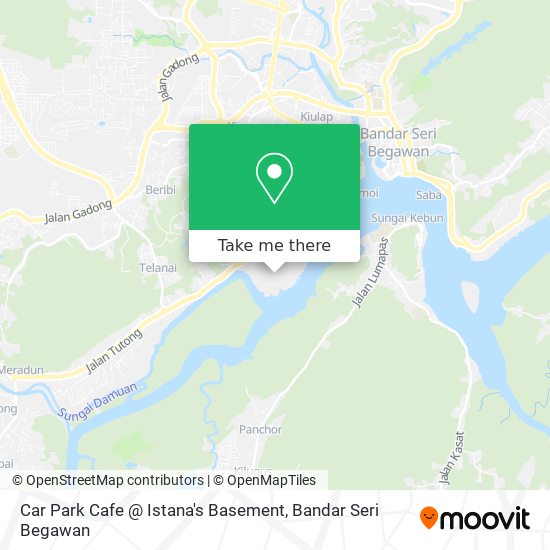 Car Park Cafe @ Istana's Basement map