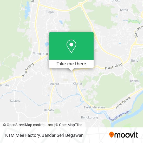 Peta KTM Mee Factory