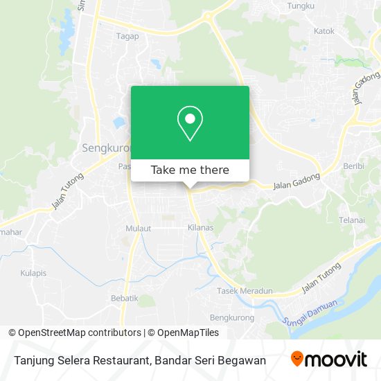 Peta Tanjung Selera Restaurant