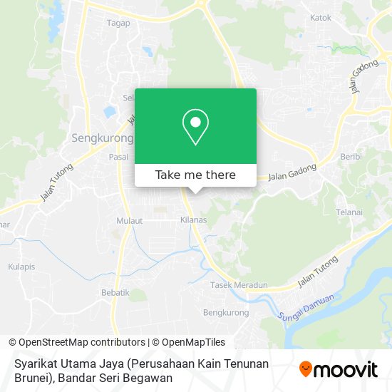 Syarikat Utama Jaya (Perusahaan Kain Tenunan Brunei) map