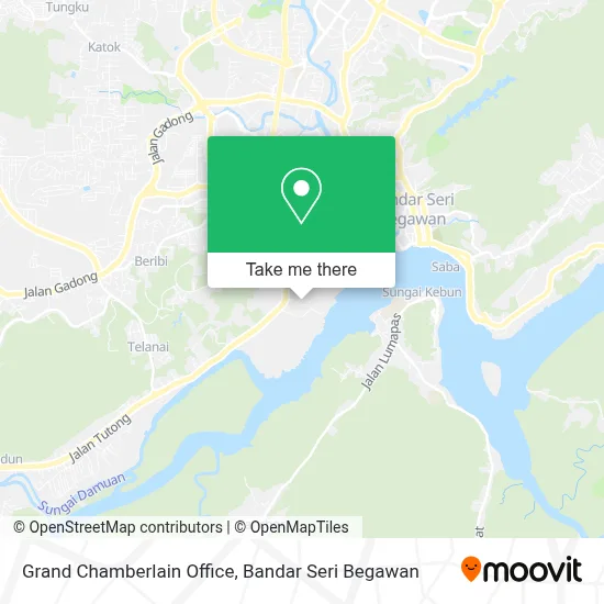 Grand Chamberlain Office map
