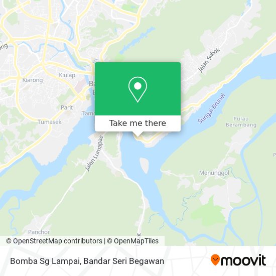 Bomba Sg Lampai map