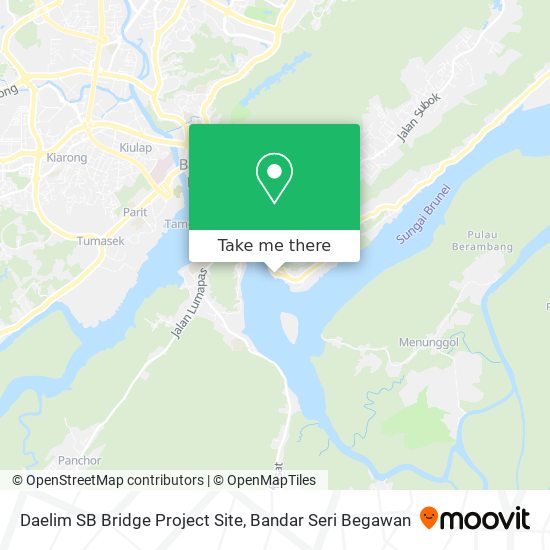 Daelim SB Bridge Project Site map