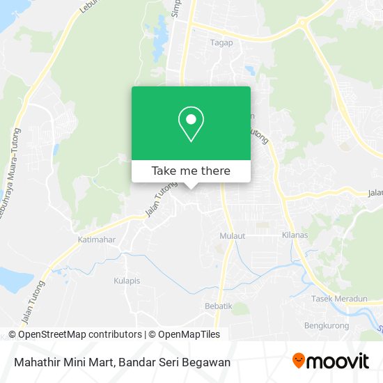 Peta Mahathir Mini Mart