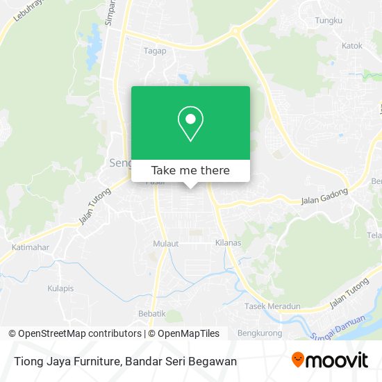 Peta Tiong Jaya Furniture