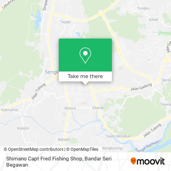 Shimano Capt Fred Fishing Shop map