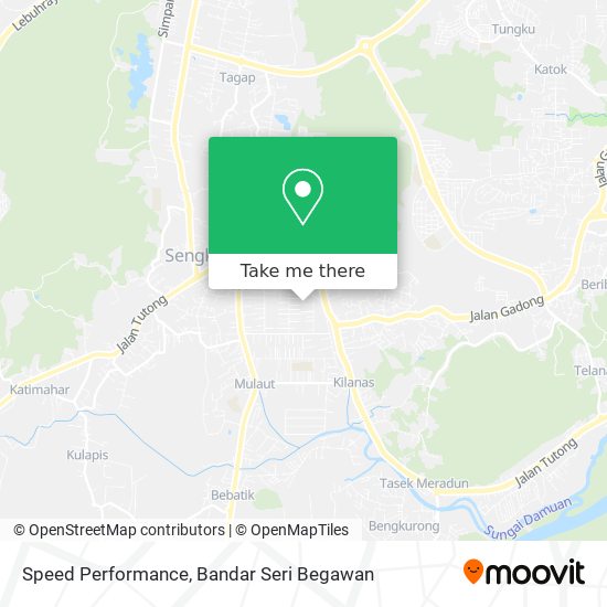 Speed Performance map